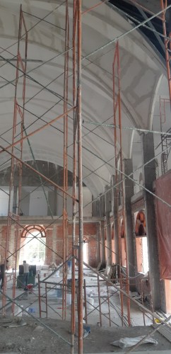 Thi công công trình nhà thờ công giáo